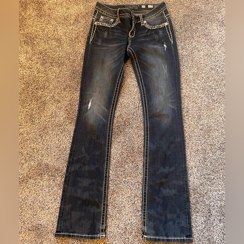 Miss Me Slim Boot Mid-Rise Size 27